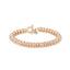 Bracciale Tube Rosa Lucido 6/5