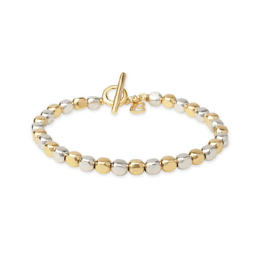 Bracciale Cube Giallo Bianco Lucido