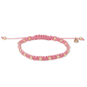 Bracciale Lucciole Rosa Arg Rosa 4mm